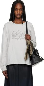 MAISON MARGIELA | Gray Numerical T-shirt