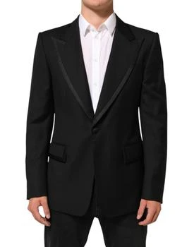 Dolce & Gabbana | Wool 1 Button Suit Jacket Men Men's Blazer