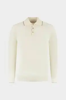 Brunello Cucinelli | Brunello Cucinelli Sea Island Lightweight Knit Polo Shirt
