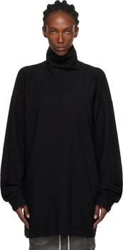 Rick Owens | Black Concordians Jumbo Turtleneck