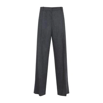 Khaite | Khaite Pleated Straight-Leg Trousers