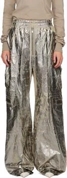 Rick Owens | Silver Concordians Double Jumbo Belas Cargo Pants