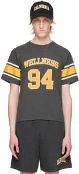 Gray 
Orange 
Wellness 94
 Rugby T-Shirt