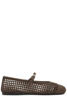 Prada | Prada Triangle-Logo Mesh Ballerinas