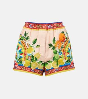 Dolce 
Gabbana | Taormina printed cotton-blend shorts