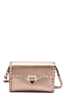 Valentino | Valentino Garavani Rockstud Foldover Top Small Crossbody Bag