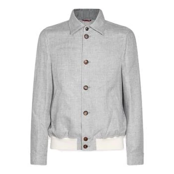 Brunello Cucinelli | Brunello Cucinelli Long-Sleeved Button-Up Jacket