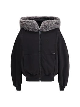 Dolce
Gabbana | Dolce
Gabbana Fur Trim Hoodie