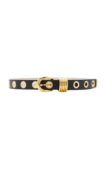 Déhanche Déhanche Hollyhock Rivet Leather Belt - Moda Operandi