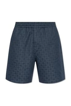 Givenchy | Givenchy Monogrammed Elastic-Waist Shorts
