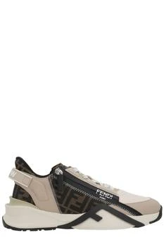 Fendi | Fendi Flow FF Jacquard Lace-Up Sneakers