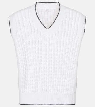 Brunello Cucinelli | Cotton sweater vest