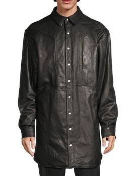 Rick Owens | Padded Leather Jacket