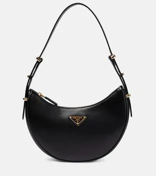 Prada | Arqué leather shoulder bag
