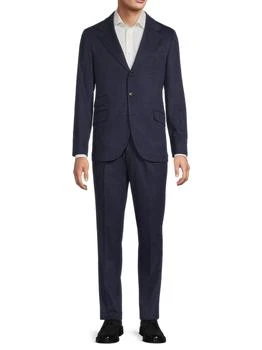 Brunello Cucinelli | ​Wool-Cashmere Modern-Fit Suit