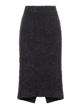 Balenciaga | Balenciaga Tweed Midi Skirt