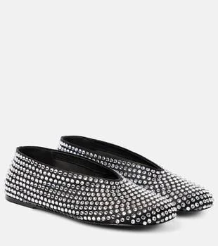 Khaite | Marcy embellished ballet flats