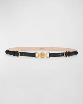 Versace | Medusa 95 Skinny Leather Belt