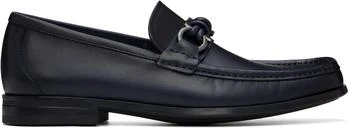 Salvatore Ferragamo | Navy Alain Loafers