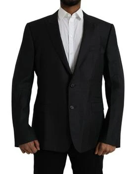 Dolce & Gabbana | Wool MARTINI Single Breasted Coat Men's Blazer