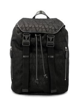 Valentino | Valentino Iconographe Buckled Drawstring Backpack