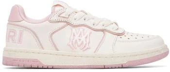 AMIRI | White & Pink Newport Sneakers