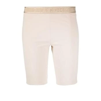 Givenchy | Givenchy Logo Waistband Stretched Biker Shorts