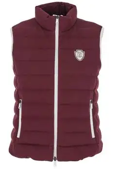 Brunello Cucinelli | Brunello Cucinelli Logo Patch High Neck Gilet