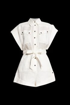 Zimmermann | Zimmermann Rihannon Belted Jumpsuit