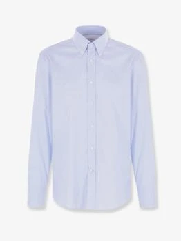 Brunello Cucinelli | Slim Fit vichy cotton shirt