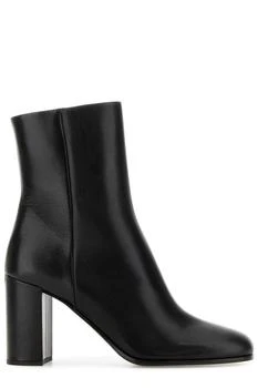 Prada | Prada Zip-Up Block-Heeled Boots