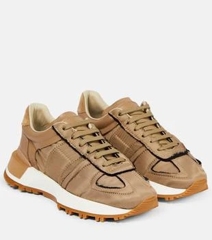 MAISON MARGIELA | 50-50 nylon and suede sneakers