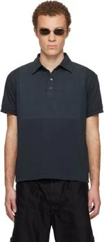 MAISON MARGIELA | Black Faded Polo