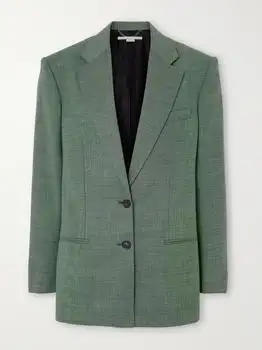 Stella McCartney | + Net Sustain Oversized Wool-blend Blazer - Turquoise - IT38