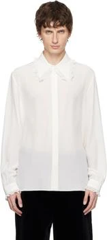 Valentino | Off-White Crepe De Chine Shirt