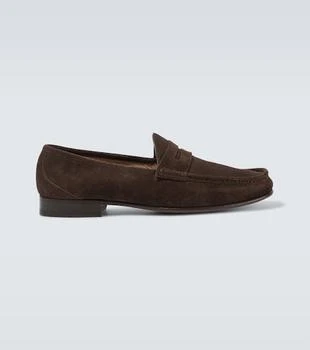 Tom Ford | York suede penny loafers