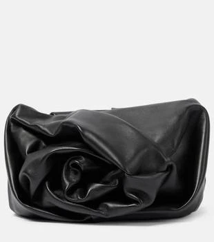 Burberry | Rose leather clutch