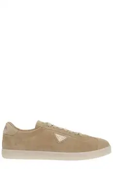 Prada | Prada Triangle-Logo Lace-Up Sneakers