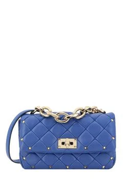 Valentino | Valentino Garavani Rockstud Spike Foldover Top Shoulder Bag