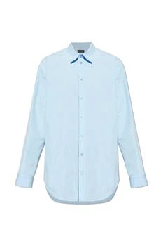 Balenciaga | Balenciaga Collared Long-Sleeve Shirt