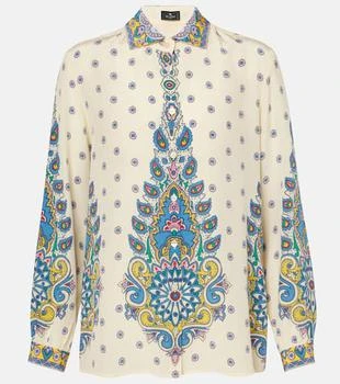 ETRO | Printed silk shirt