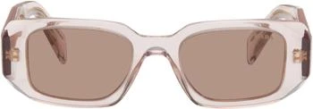 Prada | Pink 'Prada Symbole' Sunglasses