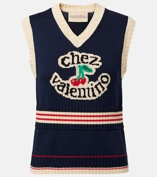 Valentino | Chez Valentino cotton sweater vest