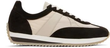 Brown & Beige Vignola Suede Sneakers
