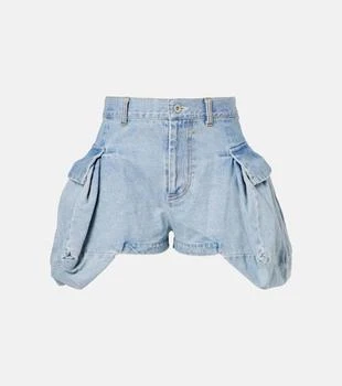Sacai | Cargo denim shorts