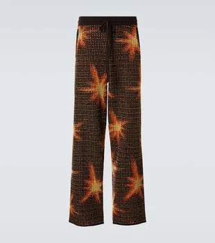 Dries Van Noten | Printed wool-blend sweatpants