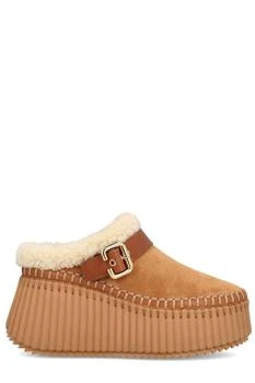 Chloé | Chloé Nama Wedge Mules