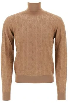 Dolce & Gabbana | Dolce & Gabbana DG Logo Jacquard Turtleneck Sweater