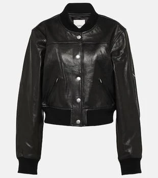 Isabel Marant | Adriel leather bomber jacket