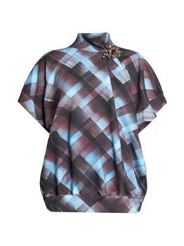 Dries Van Noten | Halovara Brooch Blouse